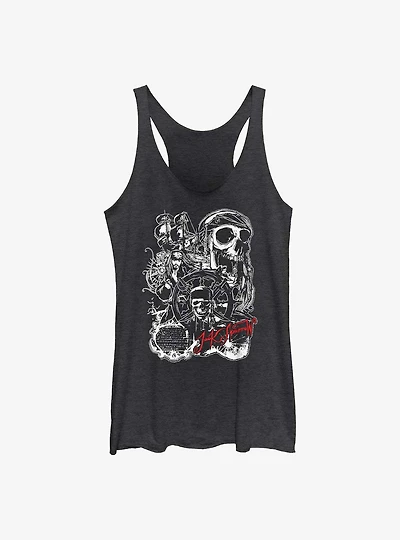 Disney Pirates of the Caribbean Yo Ho Womens Tank Top