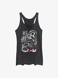 Disney Pirates of the Caribbean Yo Ho Womens Tank Top