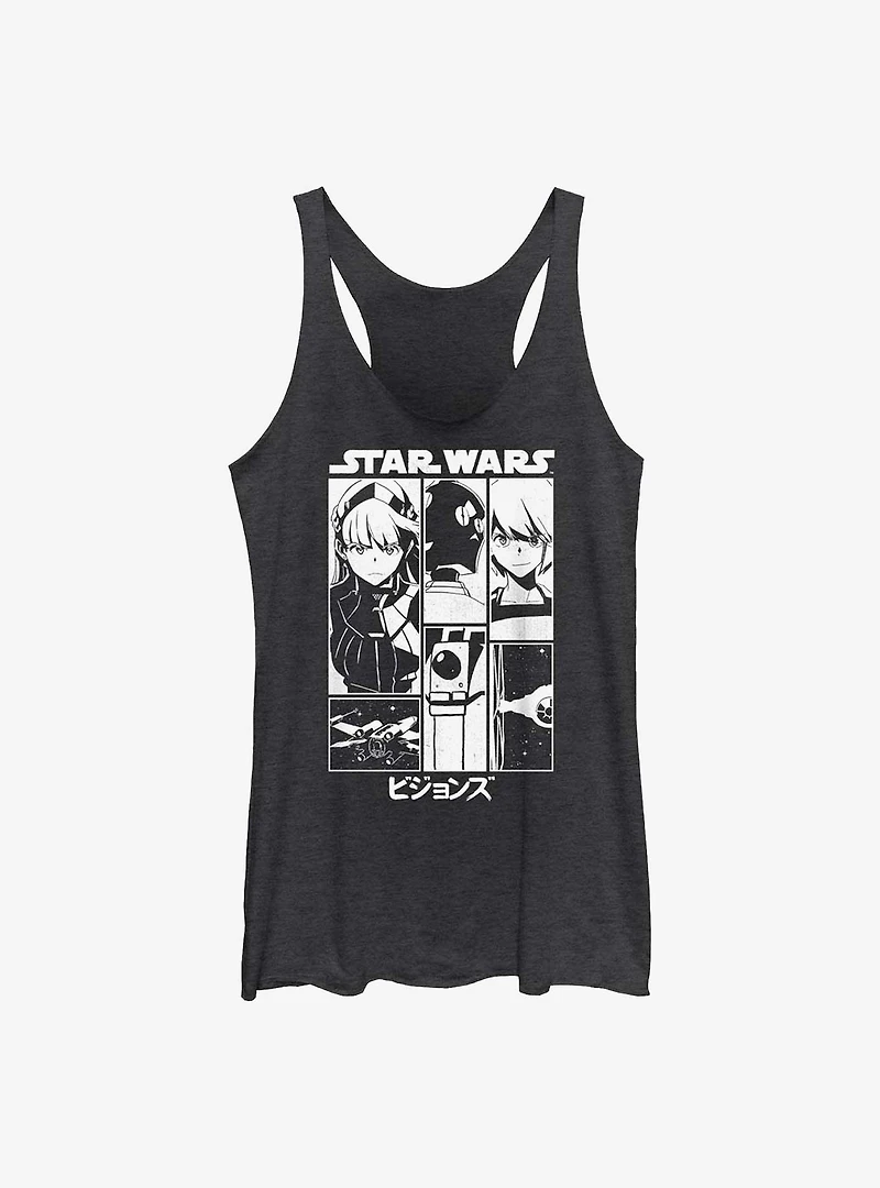 Star Wars: Visions Poster Womens Tank Top