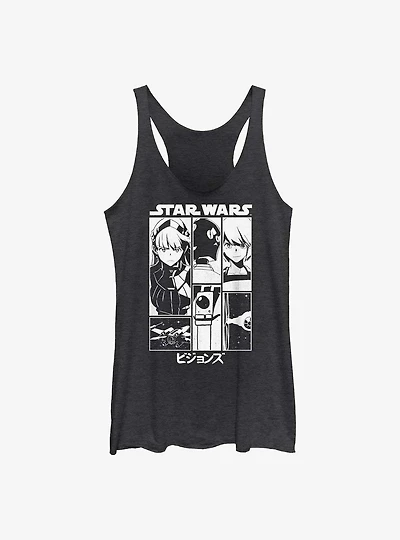 Star Wars: Visions Poster Womens Tank Top