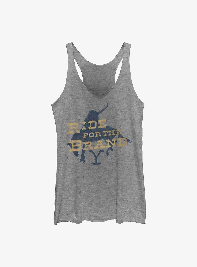 Yellowstone Born To Ride Womens Tank Top