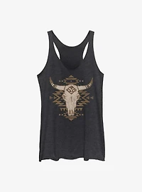 Yellowstone Native Steer Womens Tank Top