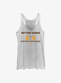Yellowstone Painted Ranch Womens Tank Top