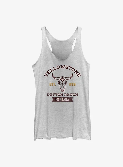 Yellowstone Team Dutton Womens Tank Top