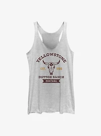 Yellowstone Team Dutton Womens Tank Top