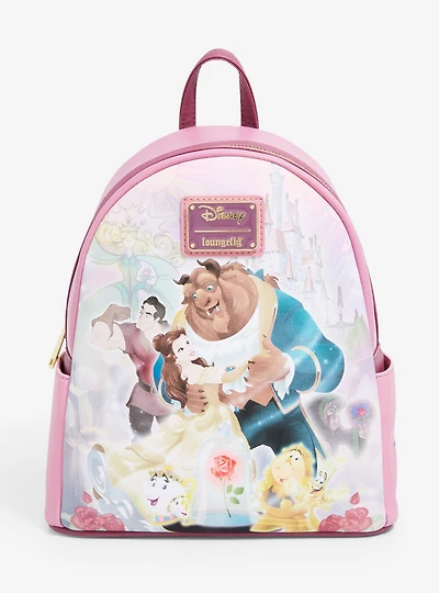Loungefly Disney Beauty and the Beast Portrait Mini Backpack - BoxLunch Exclusive