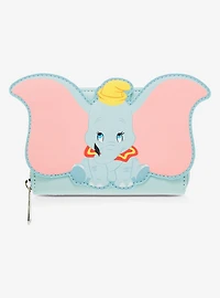Loungefly Disney Dumbo Figural Dumbo Small Zip Wallet - BoxLunch Exclusive