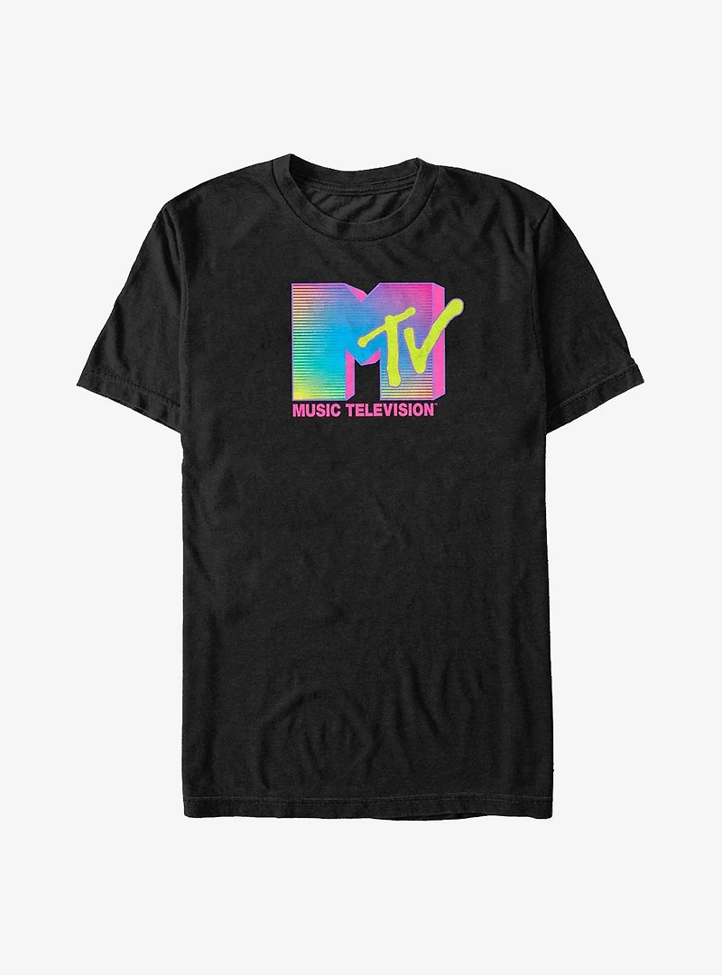 MTV Fluorescent Logo Big & Tall T-Shirt