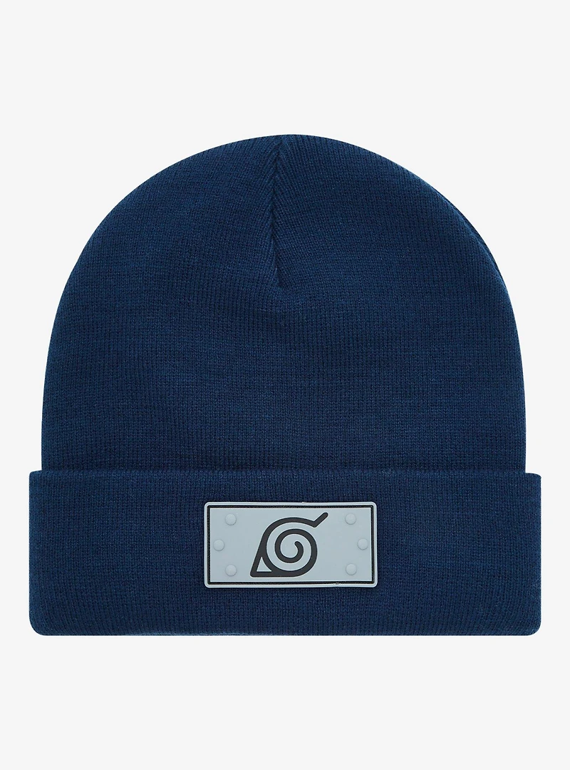 Naruto Shippuden Hidden Leaf Headband Beanie - BoxLunch Exclusive