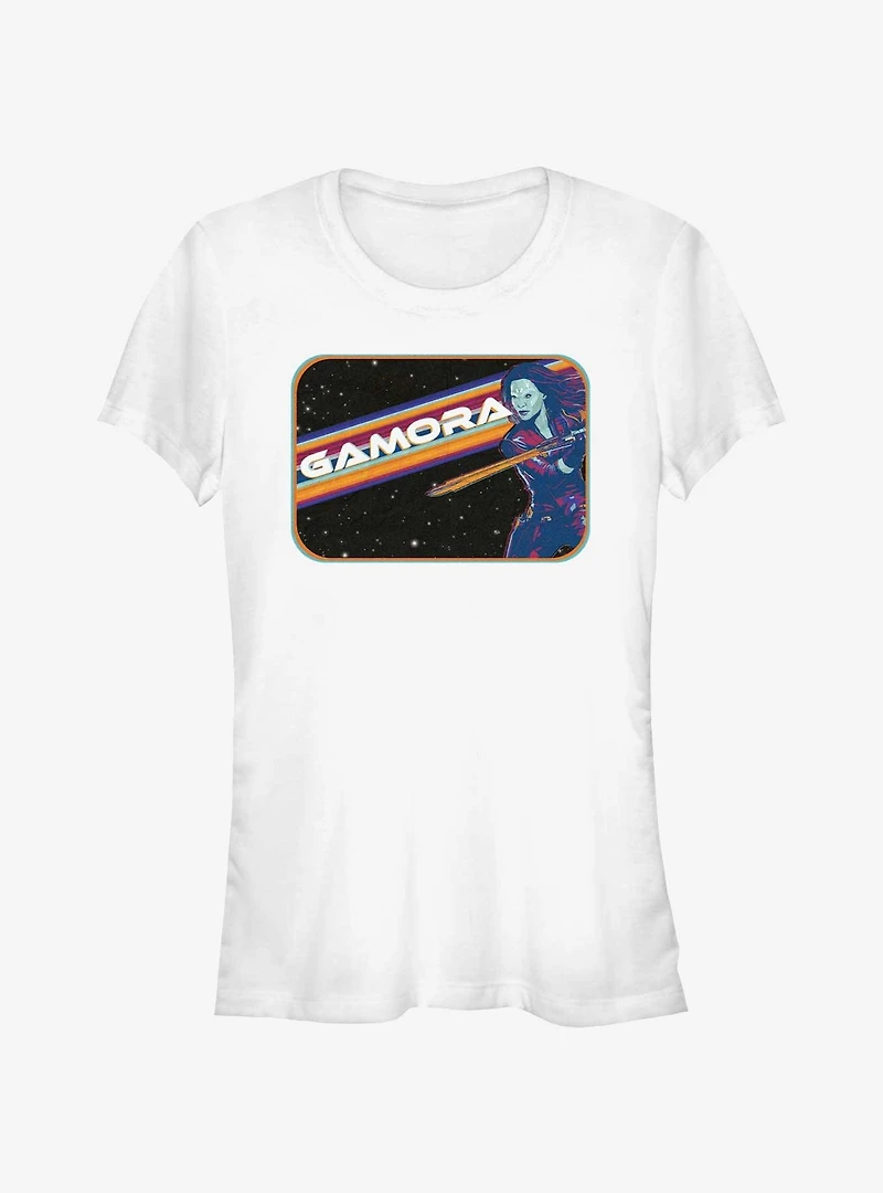 Marvel Guardians of the Galaxy Vol. 3 Gamora Space Badge Girls T-Shirt
