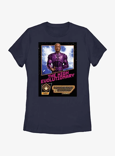 Marvel Guardians of the Galaxy Vol. 3 High Evolutionary Cosmic Poster Womens T-Shirt