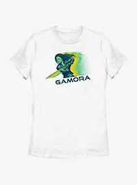 Marvel Guardians of the Galaxy Vol. 3 Gamora Sword Badge Womens T-Shirt