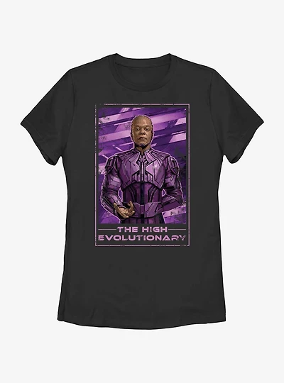 Marvel Guardians of the Galaxy Vol. 3 High Evolutionary Poster Womens T-Shirt