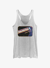 Marvel Guardians of the Galaxy Vol. 3 Gamora Space Badge Womens Tank Top