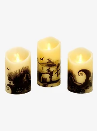 Disney The Nightmare Before Christmas Scenic LED Candle Set
