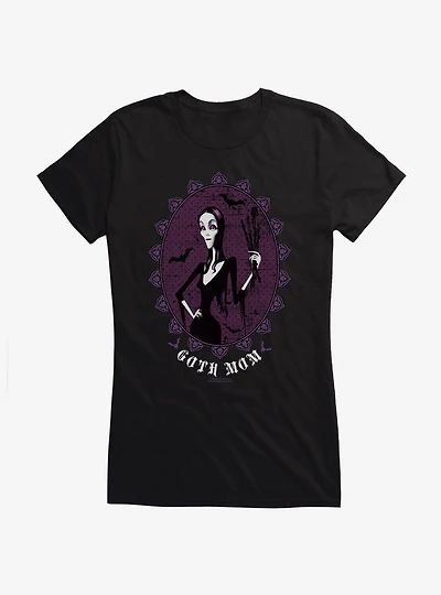 The Addams Family Morticia Mother Frame Girls T-Shirt
