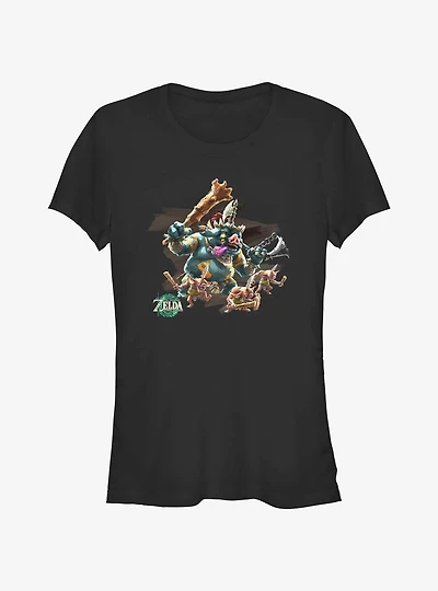 the Legend of Zelda: Tears Kingdom Bokoblin Boss Girls T-Shirt