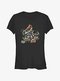 the Legend of Zelda: Tears Kingdom Bokoblin Boss Girls T-Shirt