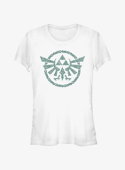 the Legend of Zelda: Tears Kingdom Hyrule Crest Girls T-Shirt