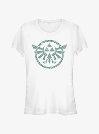 the Legend of Zelda: Tears Kingdom Hyrule Crest Girls T-Shirt