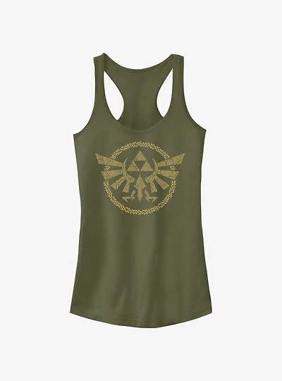 The Legend of Zelda: Tears of the Kingdom Hyrule Crest Girls Tank