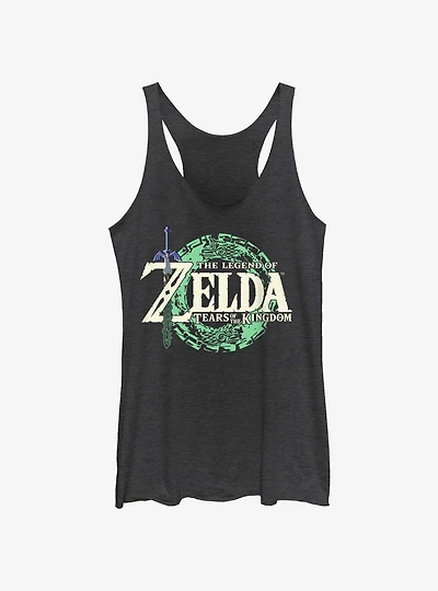 The Legend of Zelda: Tears of the Kingdom Logo Girls Tank