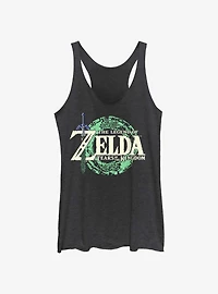 The Legend of Zelda: Tears of the Kingdom Logo Girls Tank