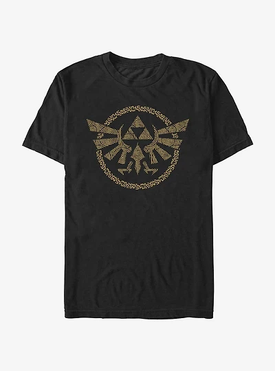 The Legend of Zelda: Tears of the Kingdom Hyrule Crest T-Shirt
