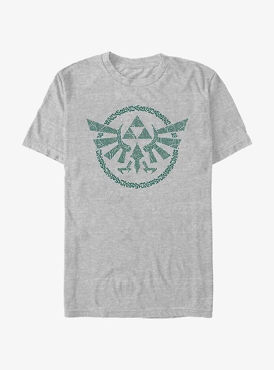 the Legend of Zelda: Tears Kingdom Hyrule Crest T-Shirt