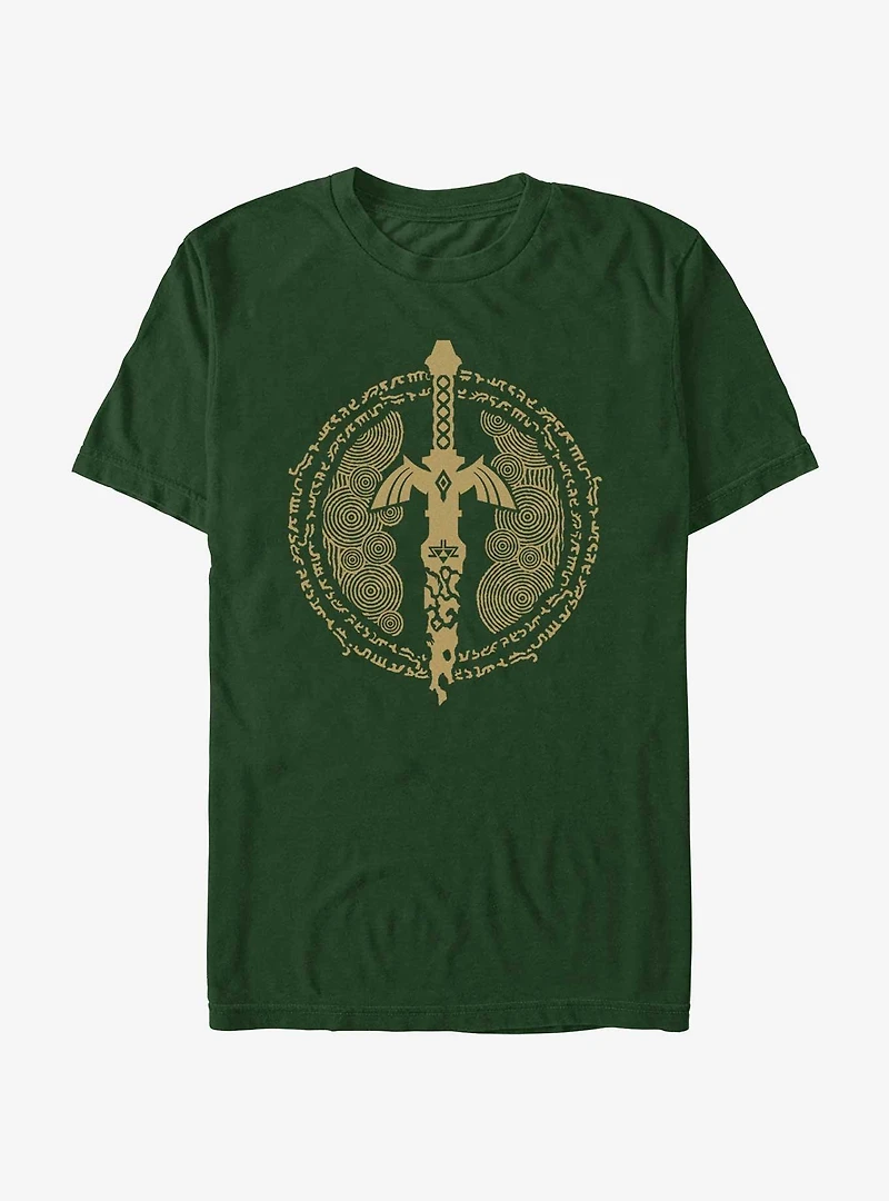 the Legend of Zelda: Tears Kingdom  Master Sword Icon Extra Soft T-Shirt