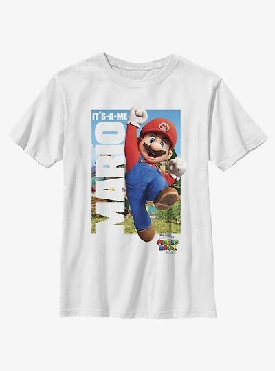 The Super Mario Bros. Movie It's-A-Me Youth T-Shirt