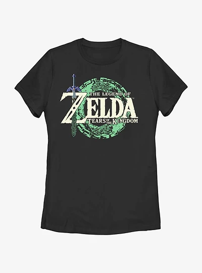 the Legend of Zelda: Tears Kingdom Logo Womens T-Shirt