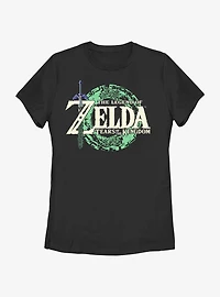 the Legend of Zelda: Tears Kingdom Logo Womens T-Shirt