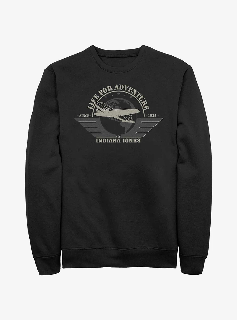 Indiana Jones Aviation Badge Sweatshirt