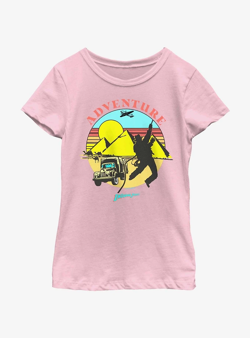 Indiana Jones The Desert Chase Adventure Youth Girls T-Shirt BoxLunch Web Exclusive