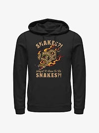 Indiana Jones Why'd It Have To Be Snakes Hoodie