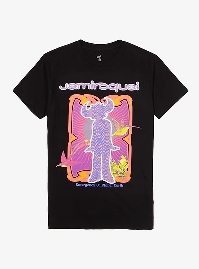 Jamiroquai Emergency On Planet Earth Boyfriend Fit Girls T-Shirt