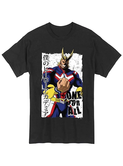 My Hero Academia All Might One For T-Shirt