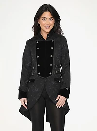 Black Pirate Womens Coat