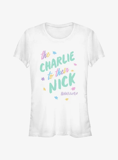 Heartstopper Charlie To Nick Pride T-Shirt