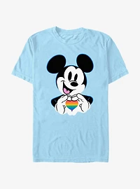 Disney Mickey Mouse Heart Hand Pride T-Shirt
