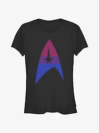 Star Trek Bisexual Flag Logo Pride T-Shirt