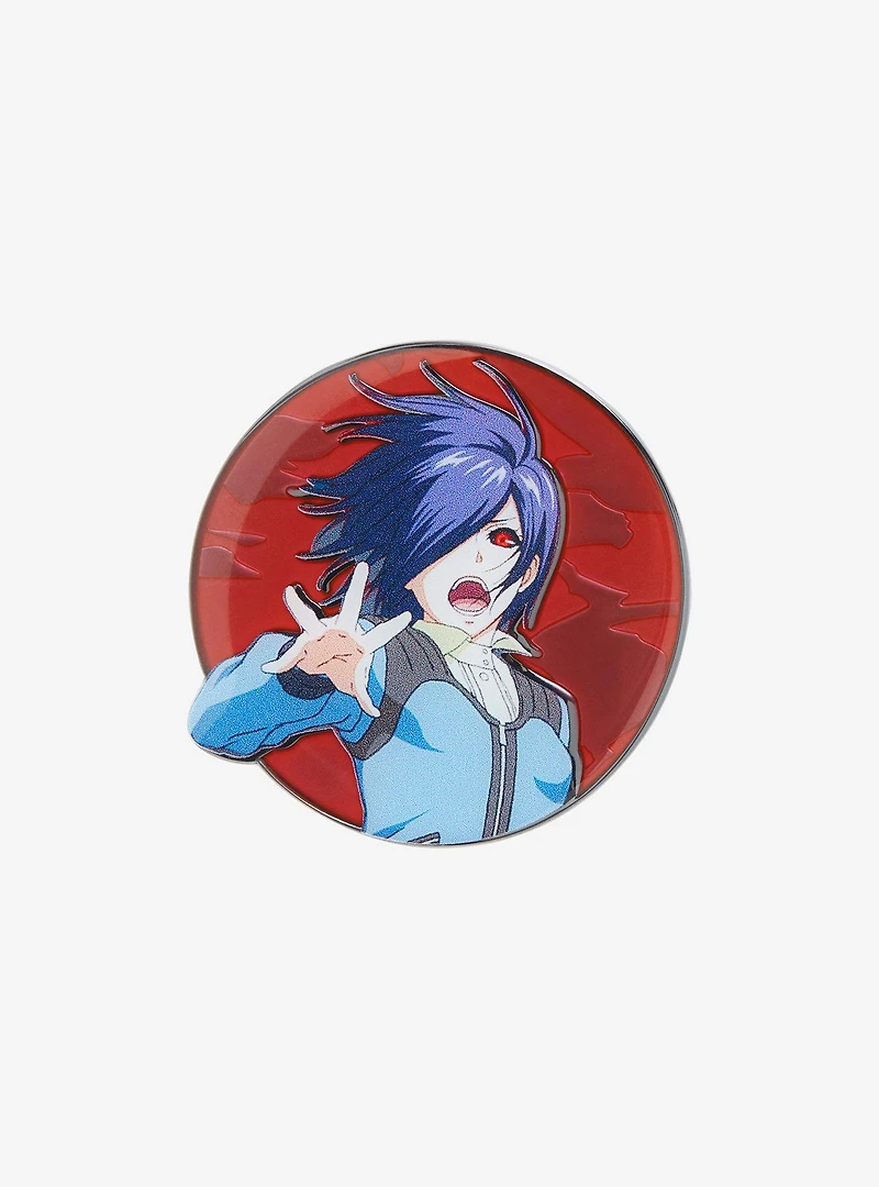 Tokyo Ghoul Touka Kirishima Circular Enamel Pin - BoxLunch Exclusive