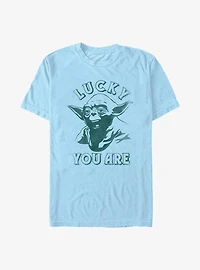 Star Wars Lucky You Are Yoda T-Shirt