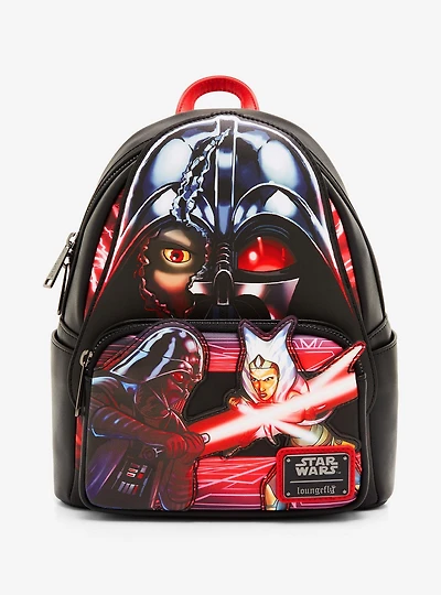 Loungefly Star Wars Ahsoka & Darth Vader Duel Mini Backpack - BoxLunch Exclusive
