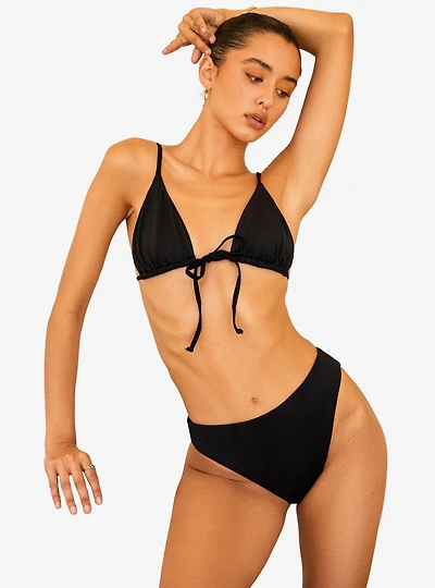 Dippin' Daisy's Cove Swim Top Black
