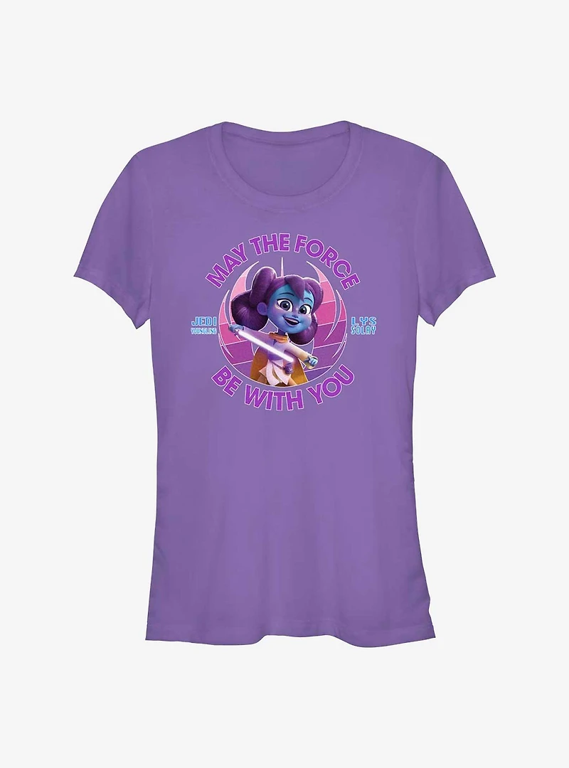 Star Wars: Young Jedi Adventures Lys Solay May The Force Be With You Girls T-Shirt