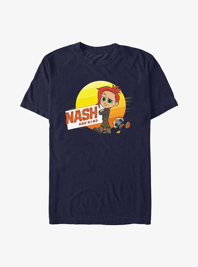 Star Wars: Young Jedi Adventures Nash and RJ-83 T-Shirt