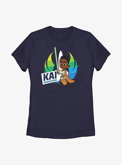 Star Wars: Young Jedi Adventures Kai Brightstar Womens T-Shirt