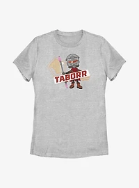 Star Wars: Young Jedi Adventures Taborr Here Comes Trouble Womens T-Shirt